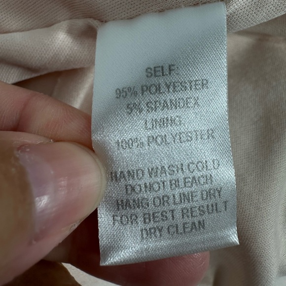 Lulus Call My Name Blush Pink low cowl back formal gown size S - Picture 13 of 16